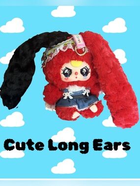 Baby Three Lily Rabbit Town V4 plush pendant Blind Box Confirmed Open
